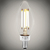 300 Lumens - 3.5 Watt - 3000 Kelvin - LED Chandelier Filament Bulb - 3.9 in. x 1.4 in. Thumbnail