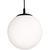 AFX Loretto - 12 in. Globe Pendant Fixture - Black Finish Thumbnail
