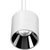 6 in. x 6 in. Wattage Selectable LED Pendant Fixture - Chrome Baffle - White Finish Thumbnail