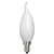 500 Lumens - 5 Watt - LED Chandelier Filament Bulb - Warm Dimming 3000 to 1800 Kelvin - 4.72 in. x 1.37 in. Thumbnail