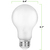 1100 Lumens - 10 Watt - 2700 Kelvin - LED A19 Filament Bulb - Milky Finish Thumbnail