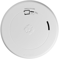 Smoke and Carbon Monoxide Alarm - Detects Smoldering Fires and/or CO Hazard - Photoelectric and Electrochemical Sensors - Battery Operated - Sealed Lithium 10 Year Battery - BRK 1046802