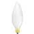 15 Watt - Frost - Bent Tip - Incandescent Chandelier Bulb Thumbnail