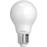 800 Lumens - 9 Watt - Warm Dimming 3000 to 1800 Kelvin - LED A19 Filament Bulb - Milky Finish - 60 Watt Equal - Medium Base - 90 CRI - 120 Volt - Bulbrite 776400