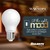 800 Lumens - 9 Watt - LED A19 Filament Bulb - Warm Dimming 3000 to 1800 Kelvin Thumbnail