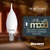 500 Lumens - 5 Watt - LED Chandelier Filament Bulb - Warm Dimming 3000 to 1800 Kelvin - 4.72 in. x 1.37 in. Thumbnail