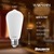 800 Lumens - 9 Watt - LED Edison Filament Bulb - Warm Dimming 3000 to 1800 Kelvin - 5.04 in. x 2.28 in. Thumbnail