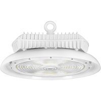 56,400 Lumens - 400 Watt - 5000 Kelvin - UFO LED High Bay Sensor Ready Light Fixture - 1000 Watt Metal Halide Equal - White Finish - 120-277 Volt - PLT-12736