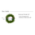 30 in. Boxwood Wreath - UV Resistant Thumbnail