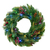 24 in. Cone and Berry Wreath - Battery Operated Thumbnail