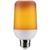 LED Flame Tubular Bulb - 2.5 Watt - 25 Watt Equal - Candle Glow - 4.9 in. x 2.4 in. Thumbnail