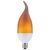 LED Flame Chandelier Bulb - 2 Watt - 25 Watt Equal - Candle Glow - 4.5 in. x 1.4 in. Thumbnail