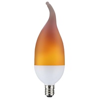 LED FLAME B11 E12 1400K