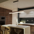 4 ft. Linear LED Pendant Fixture - 3000 Kelvin - Wood Finish Thumbnail