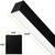 4 ft. Color Selectable Architectural LED Linear Fixture - Down Light - 4340 Total Lumens - Black Thumbnail