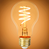 LED FILAMENT A19 4.5W 2200K