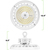 21,150 Lumens - 150 Watt - 5000 Kelvin - UFO LED High Bay Sensor Ready Light Fixture Thumbnail