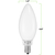 150 Lumens - 2 Watt - 2700 Kelvin - LED Chandelier Bulb - 3.8 in. x 1.4 in. Thumbnail