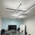 4 ft. Wattage and Color Selectable Architectural LED Linear Fixture with Diffuser Lens - Up/Down Light - 3700 Total Lumens - Black Thumbnail