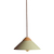 4 in. x 10 in. Artisan Concrete Pendant Fixture - Green Finish Thumbnail