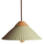 4 in. x 10 in. Artisan Concrete Pendant Fixture - Green Finish Thumbnail