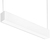 2 ft. Wattage and Color Selectable Architectural LED Linear Fixture with Diffuser Lens - Up/Down Light - 2300 Total Lumens - White Thumbnail
