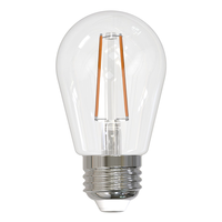 250 Lumens - 2.5 Watt - 2700 Kelvin - LED S14 Bulb - 25 Watt Equal - Incandescent Match - Clear - 90 CRI - 120 Volt - Bulbrite 776950