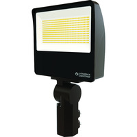 20,800 Lumen Max - 150 Watt Max - Wattage and Color Selectable LED Flood Light Fixture - Watts 111-124-150 - Kelvin 3000-4000-5000 - Slipfitter and Yoke Mount - 120-277 Volt - Lithonia ESXF4 ALO SWW2 YS DDB