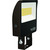 7700 Lumen Max - 56 Watt Max - Wattage and Color Selectable LED Flood Light Fixture with Integrated Photocell Thumbnail