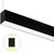 8 ft. Wattage and Color Selectable Architectural LED Linear Fixture with Diffuser Lens - Up/Down Light - 9200 Total Lumens - Black Thumbnail