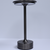 Malibu Rechargeable Patio Lamp with Bug Deterrent Setting - Dark Silver Finish Thumbnail