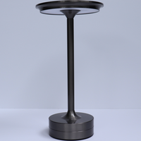 RECHARGE PATIO LAMP DARK SILV