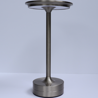 RECHARGE PATIO LAMP SILVER