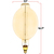 60 Watt Incandescent - Oversized Vintage Light Bulb - 13 in. x 7 in.  Thumbnail