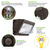 4725 Lumens - 35 Watt - 5000 Kelvin - LED Wall Pack Fixture Thumbnail