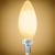 Natural Light - 300 Lumens - 4 Watt - 2400 Kelvin - AmberGlow LED Chandelier Bulb - 4.0 in. x 1.4 in. Thumbnail