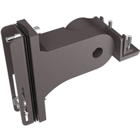 6 in. Mounting Arm - For Square Poles - Bronze - For use with Euri Lighting LED Parking Lot Fixtures - Euri Lighting EAL-DirectMount