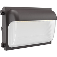 16,353 Lumen Max - 120 Watt Max - Wattage and Color Selectable Semi-Cutoff LED Wall Pack Fixture - Watts 30-60-90-120 - Kelvin 3000-4000-5000 - Integrated Photocell - 120-277 Volt - Euri Lighting ESWP-120W1033cws