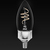 350 Lumens - 4 Watt - 2700 Kelvin - LED Chandelier Filament Bulb - 3.9 in. x 1.4 in Thumbnail