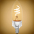 350 Lumens - 4 Watt - 2700 Kelvin - LED Chandelier Filament Bulb - 3.9 in. x 1.4 in Thumbnail