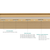 2 ft. Wattage and Color Selectable Architectural LED Linear Fixture - Up/Down Light - 2945 Total Lumens - Wood Finish Thumbnail