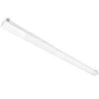 6250 Lumens - 51 Watt - 4 ft. Color Selectable LED Strip Fixture with Motion Sensor - Kelvin 3000-3500-4000-5000-6500 - 4 Lamp Fluorescent Equal - 120-277 Volt - TCP EGP4UZDA1CCTIS