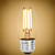 Natural Light - 250 Lumens - 3 Watt - 2400 Kelvin - AmberGlow LED Chandelier Bulb - 3.5 in. x 1.4 in. Thumbnail