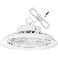 15,500 Lumens - 100 Watt - 4000 Kelvin - UFO LED High Bay Fixture - Sensor Ready - 250 Watt Metal Halide Equal - White Finish - 120-277 Volt - PLT-12560