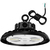 24,000 Lumen Max - 150 Watt Max - Sensor Ready Wattage and Color Selectable UFO LED High Bay Light Fixture Thumbnail