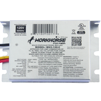 Fulham Workhorse 3 WH3-120-C - (2) Lamp - 120 Volt - Instant Start - 0.87 Ballast Factor