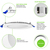 900 Lumens - 14 Watt - Natural Light - 6 in. Selectable New Construction LED Downlight Fixture Thumbnail