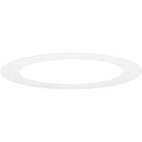 4 in. Goof Ring - White - For use with select PLT LED Downlights - PLT-12713