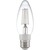 120 Lumens - 1.5 Watt - LED Chandelier Filament Bulb with 3 Selectable Color Temperature - 4.9 in. x 1.7 in. Thumbnail