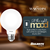 800 Lumens - 9 Watt - 4.64 in. x 3.15 in. - LED G25 Globe Filament Bulb - Warm Dimming 3000 to 1800 Kelvin 
 Thumbnail